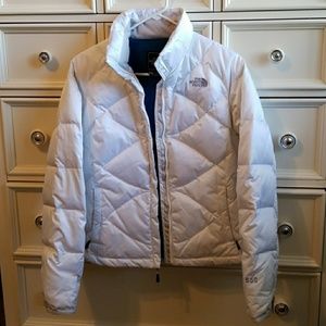 The North Face Down Coat in White